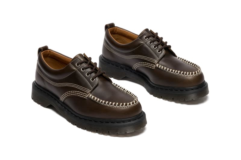 Dr. Martens Lowell Moc Toe Fall 2025 Release Date info store list buying guide photos price Russet Red Olive Midnight Blue 42091600 41627300 41627400 x