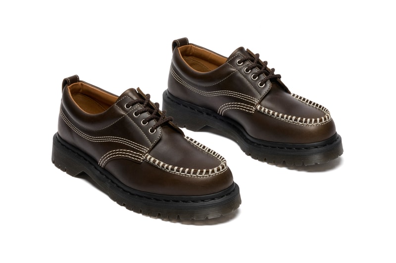 Dr. Martens Lowell Moc Toe Fall 2025 Release Date info store list buying guide photos price Russet Red Olive Midnight Blue 42091600 41627300 41627400 x