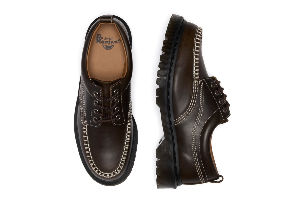 Dr. Martens Lowell Moc Toe Fall 2025 Release Date info store list buying guide photos price Russet Red Olive Midnight Blue 42091600 41627300 41627400 x