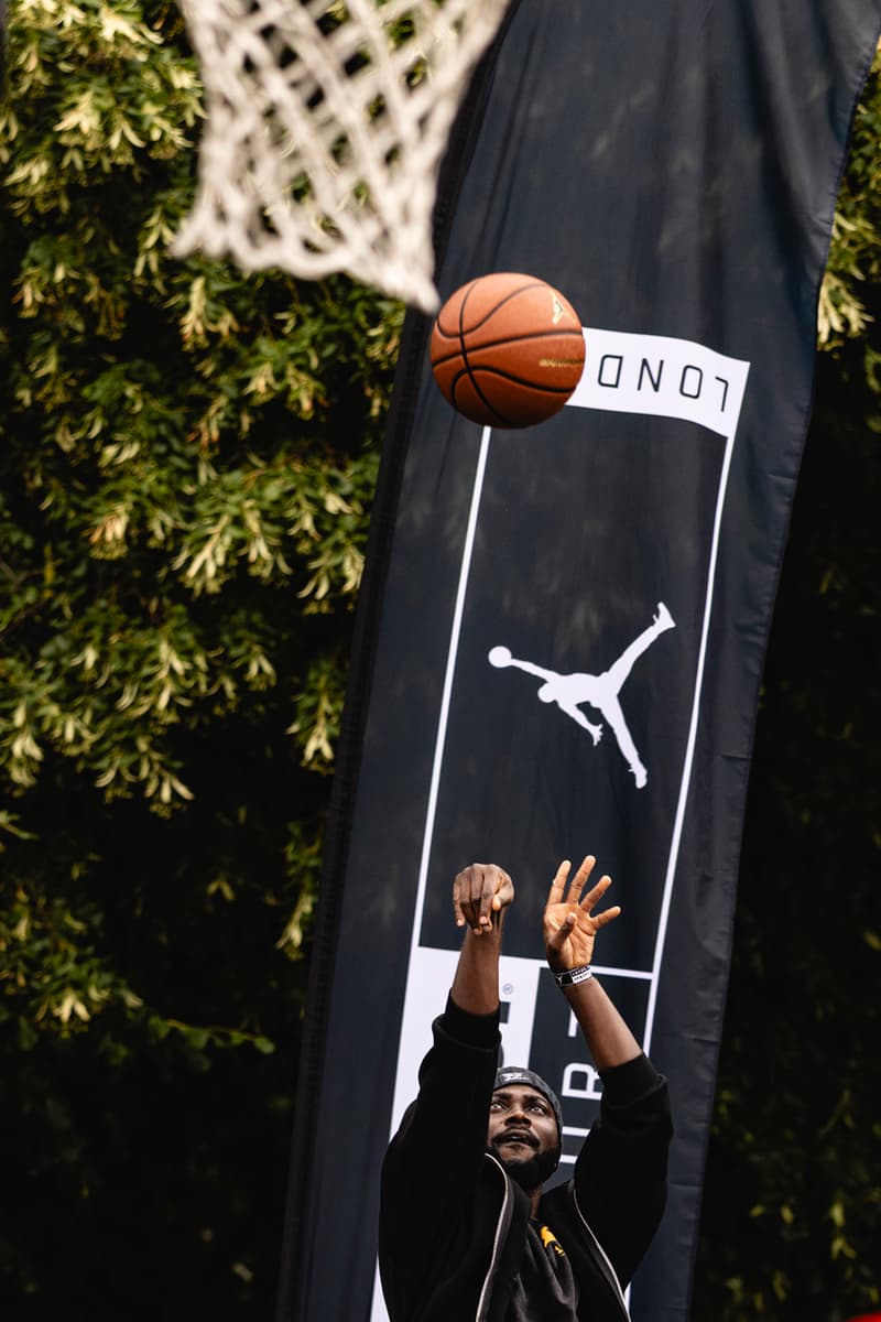 Footlocker home court jordan brand anniversary clapham london basketball tournament Lostboys ufdn thunder bellas 5v5 teams slam-dunking