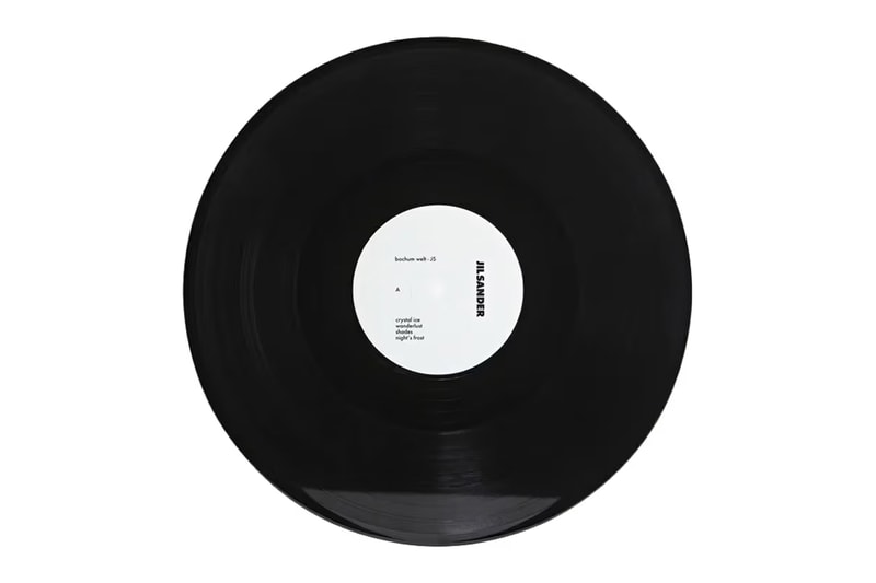 Jil Sander Vinyl Bochum Welt JS EP Release Streaming 