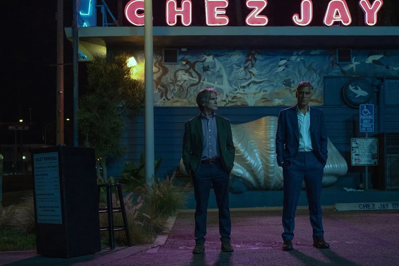 First Look Images of George Clooney and Adam Sandler in Noah Baumbach's Netflix Film 'Jay Kelly' comedy drama venice film festival , Laura Dern, Billy Crudup, Grace Edwards, Stacy Keach, Riley Keough, Isla Fisher, Jim Broadbent, Greta Gerwig, Patrick Wilson