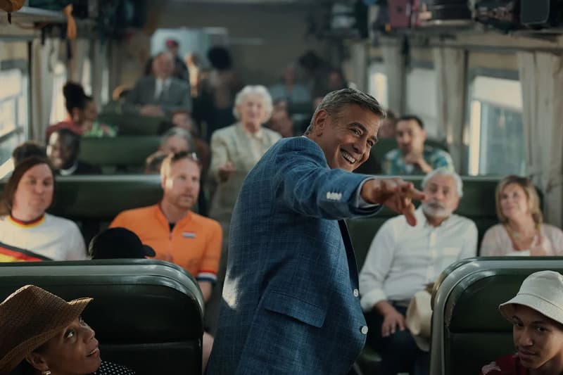First Look Images of George Clooney and Adam Sandler in Noah Baumbach's Netflix Film 'Jay Kelly' comedy drama venice film festival , Laura Dern, Billy Crudup, Grace Edwards, Stacy Keach, Riley Keough, Isla Fisher, Jim Broadbent, Greta Gerwig, Patrick Wilson