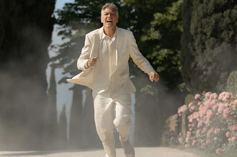 First Look Images of George Clooney and Adam Sandler in Noah Baumbach's Netflix Film 'Jay Kelly' comedy drama venice film festival , Laura Dern, Billy Crudup, Grace Edwards, Stacy Keach, Riley Keough, Isla Fisher, Jim Broadbent, Greta Gerwig, Patrick Wilson