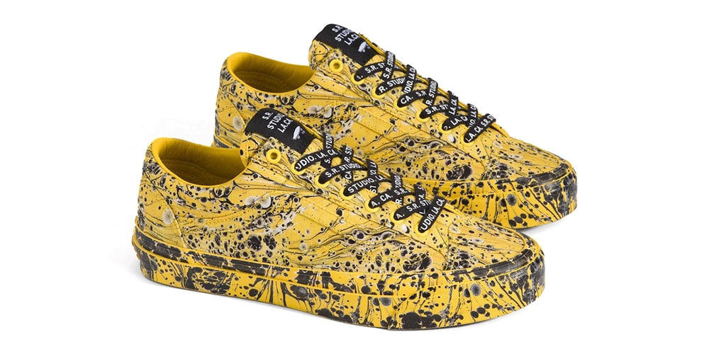 S.R. STUDIO. LA. CA.’s Latest OTW by Vans Collab Is Doused in Paint Splatter Patterns