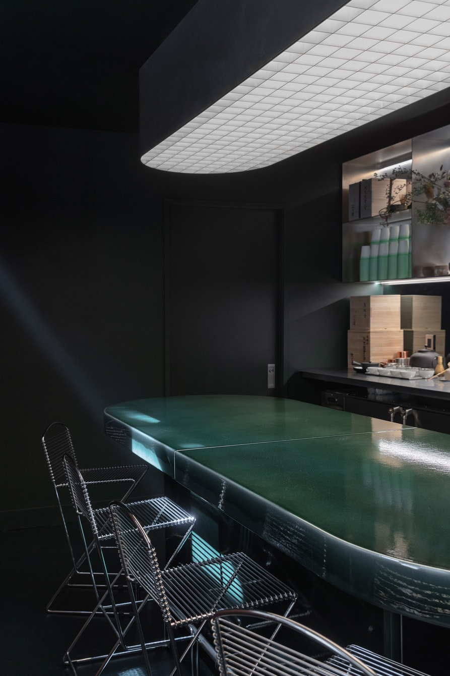 Ciguë 12 Matcha Manhattan New York City Interiors Info