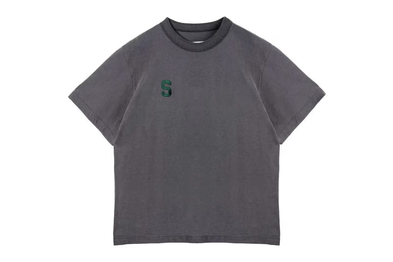 Dover Street Market GINZA Reopens With sacai Collaboration chitose abe collaborative t-shirts black white charcoal gray