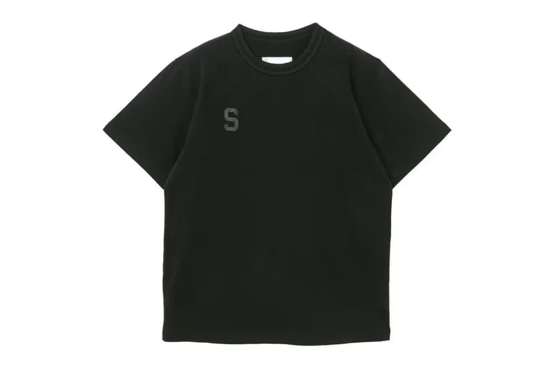 Dover Street Market GINZA Reopens With sacai Collaboration chitose abe collaborative t-shirts black white charcoal gray