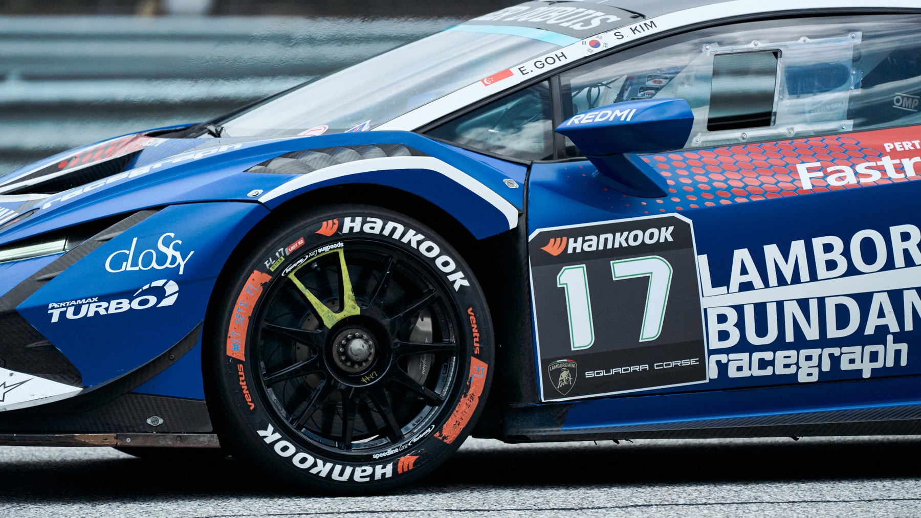 Hankook Come With Me Lamborghini Super Trofeo Official Tire