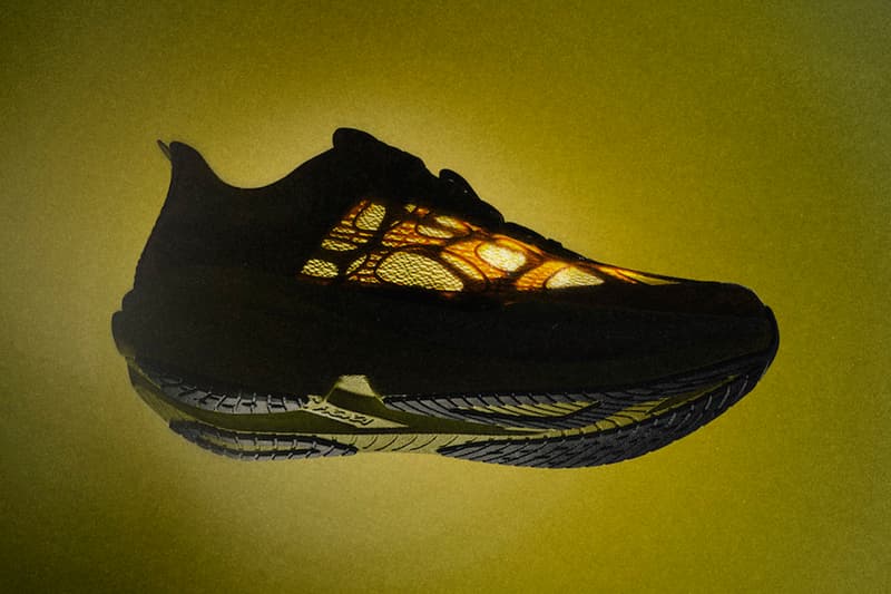 HOKA Mach X Caged All-Black Moss Green Release Info Pebax® x