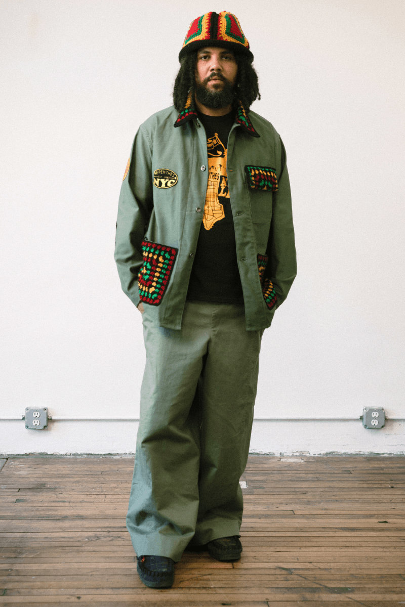 Nicholas Daley Kozaburo Modern Work Wear Nepenthes New York reworked Workaday jacket Central Saint Martins South African artist Esther Mahlangu Union Tokyo founder Chris Gibbs