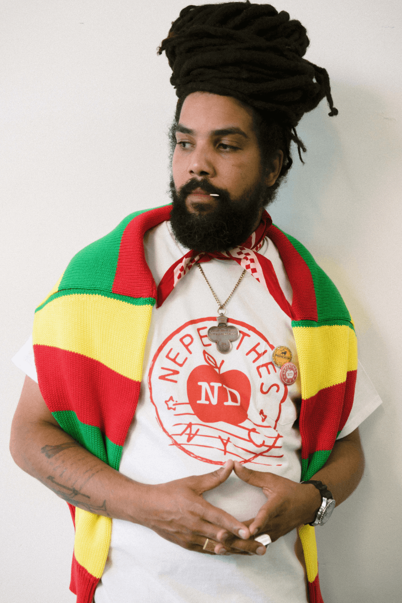 Nicholas Daley Kozaburo Modern Work Wear Nepenthes New York reworked Workaday jacket Central Saint Martins South African artist Esther Mahlangu Union Tokyo founder Chris Gibbs