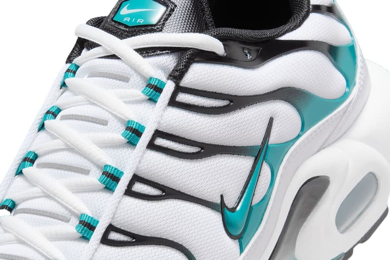 Official Look at the Nike Air Max Plus "Turbo Green" White/Reflective Silver-Turbo Green 604133-136