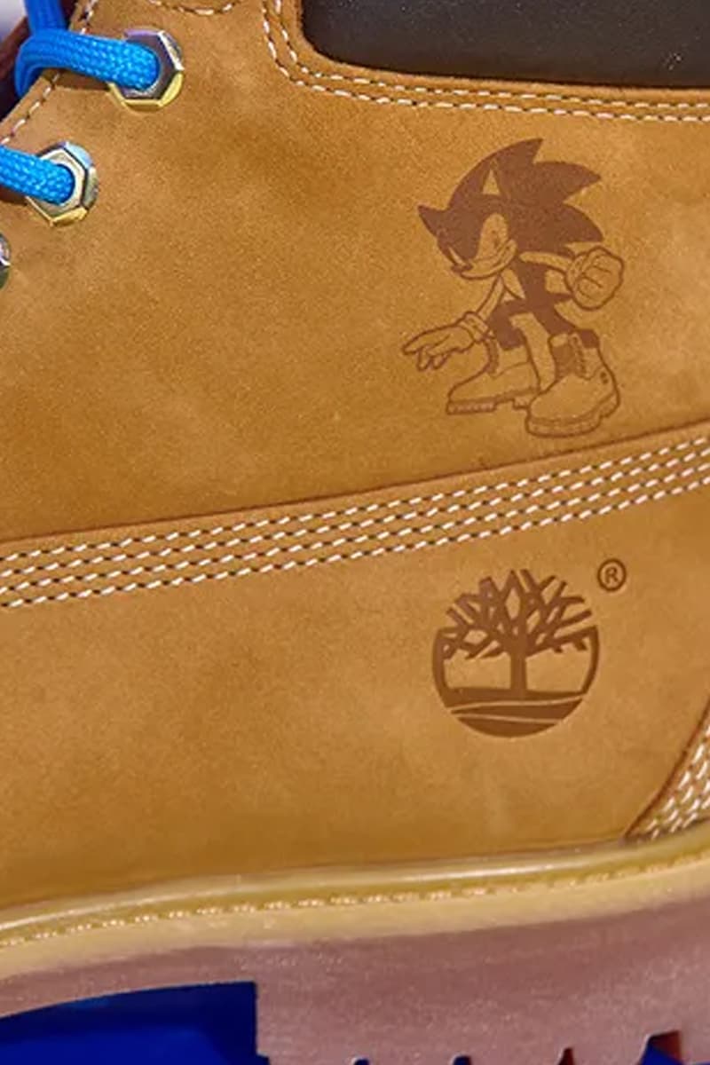 Timberland Unveils Limited Edition 'Sonic the Hedgehog' Collaboration 6-inch premium waterproof boots 30 pairs available graphic t-shirts