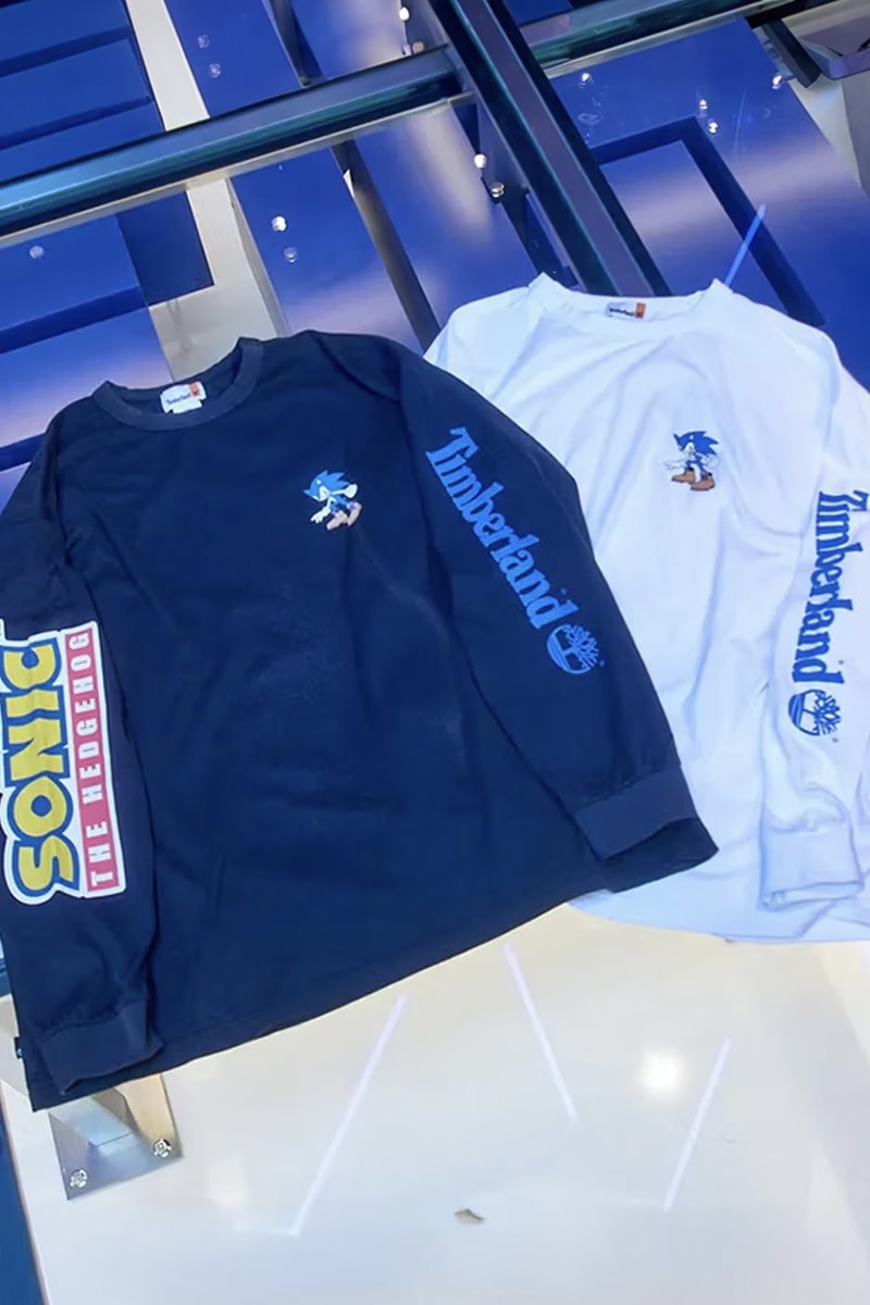 Timberland Unveils Limited Edition 'Sonic the Hedgehog' Collaboration 6-inch premium waterproof boots 30 pairs available graphic t-shirts