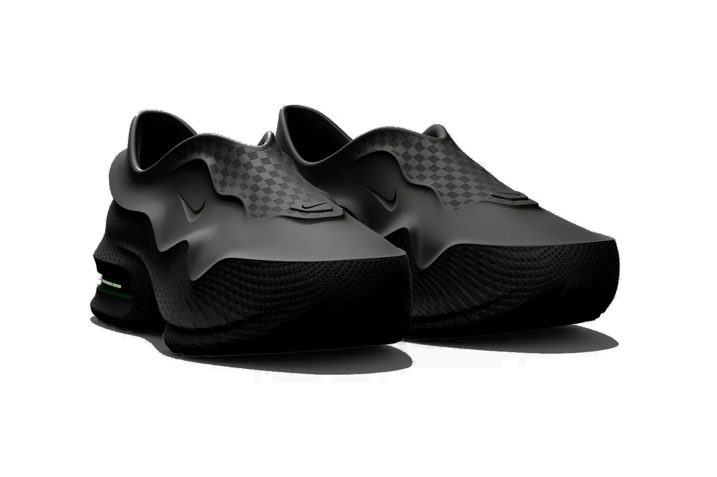 Nike Drops Exclusive Zellerfeld Air Max 1000 in "Black" limited to 300 pieces 3d printed all black neon green air max day