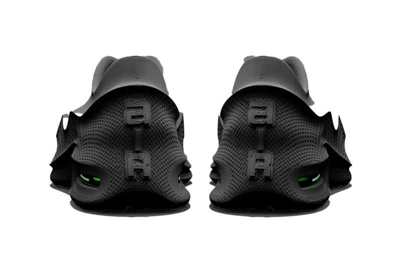 Nike Drops Exclusive Zellerfeld Air Max 1000 in "Black" limited to 300 pieces 3d printed all black neon green air max day