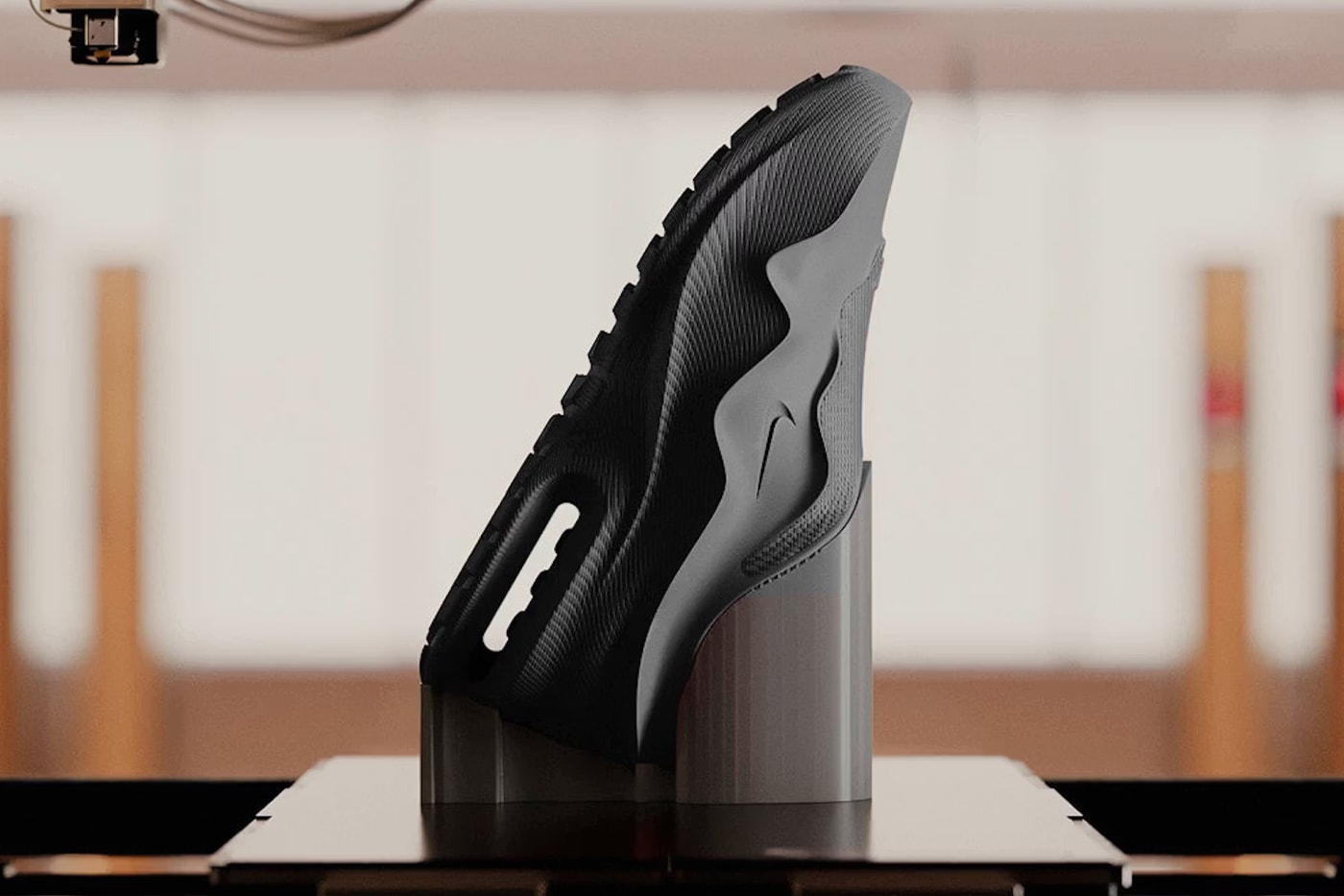 Nike Drops Exclusive Zellerfeld Air Max 1000 in "Black" limited to 300 pieces 3d printed all black neon green air max day