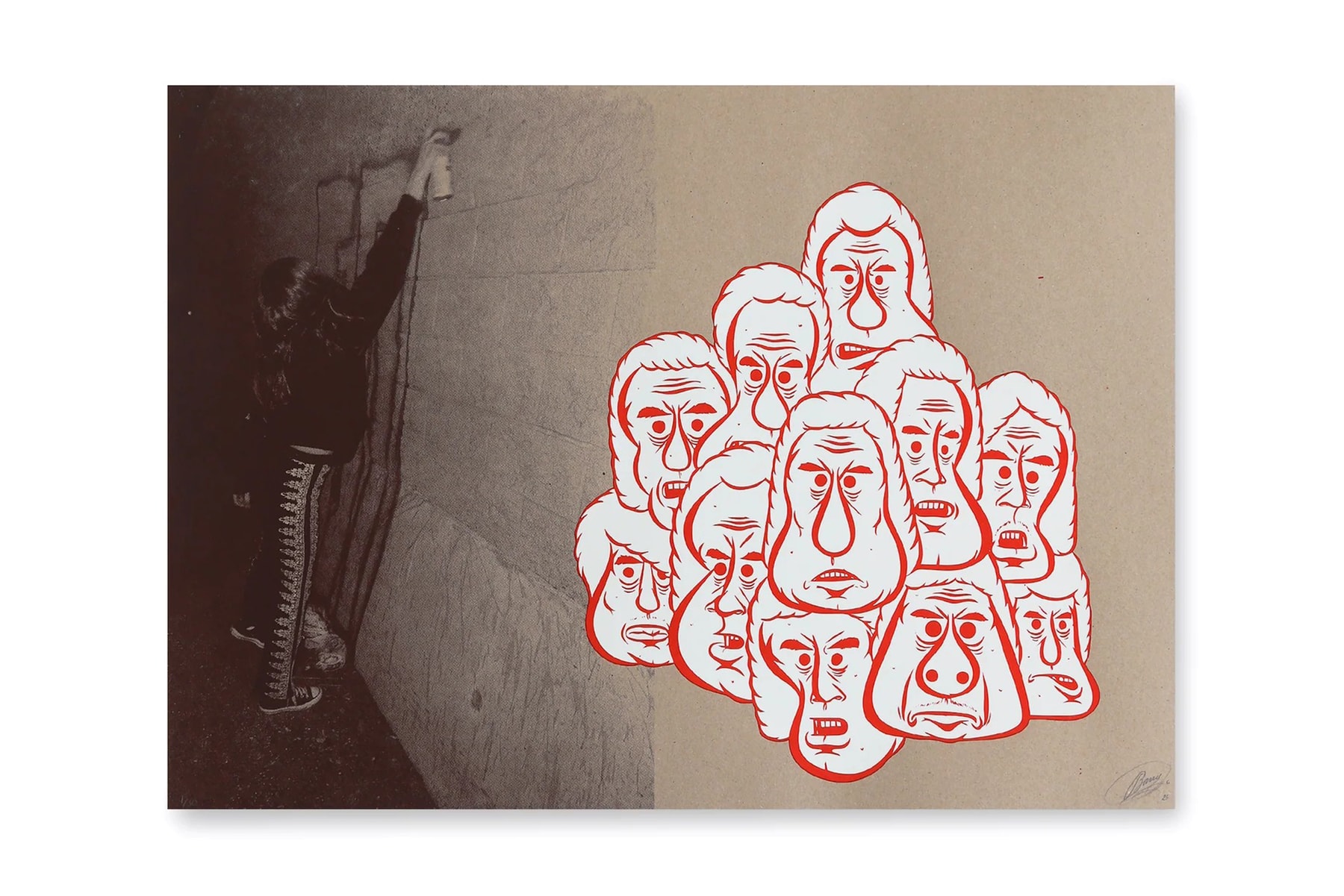 Barry McGee V1 Gallery 'Nature Inside Me' Print Release art artworks