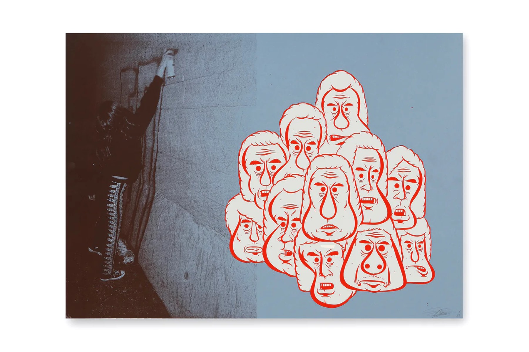 Barry McGee V1 Gallery 'Nature Inside Me' Print Release art artworks