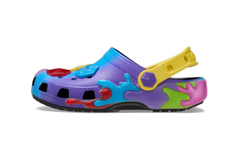 Crocs Reveals Colorful Gushers Collaborative Classic Clog nostalgic candy 90s