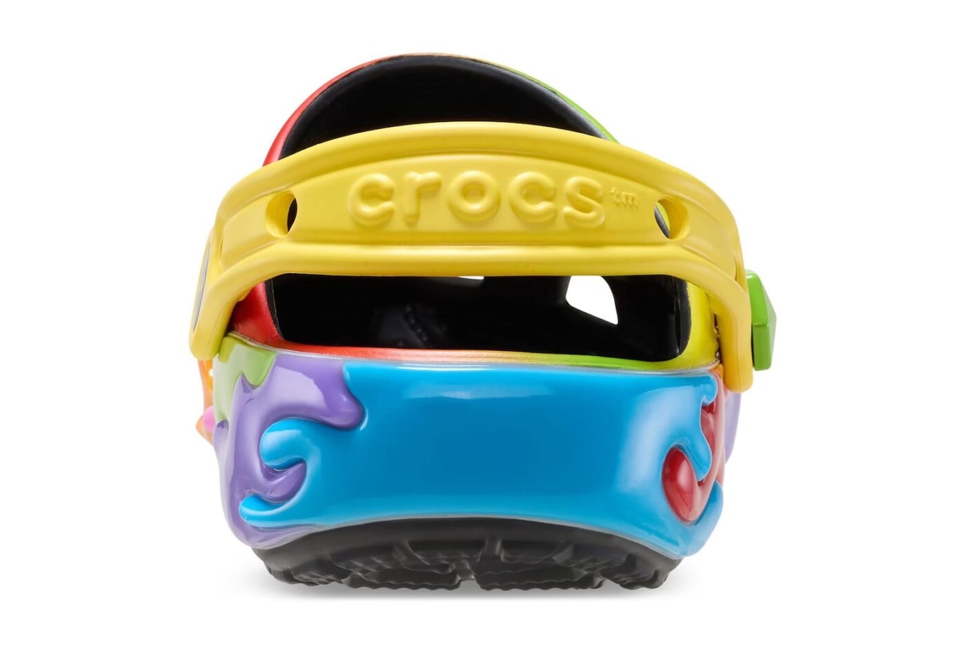 Crocs Reveals Colorful Gushers Collaborative Classic Clog nostalgic candy 90s