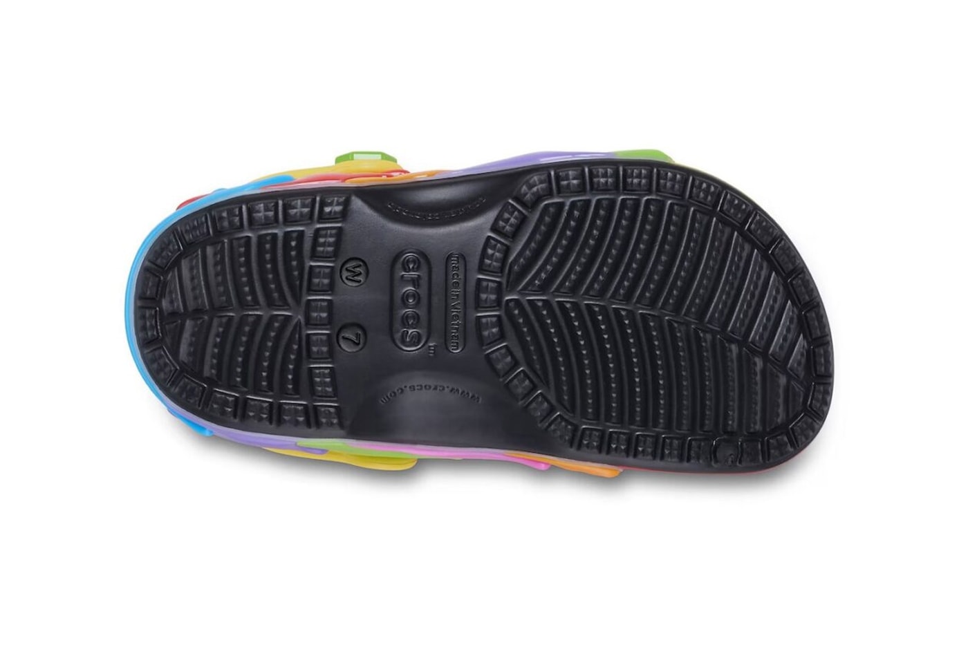Crocs Reveals Colorful Gushers Collaborative Classic Clog nostalgic candy 90s