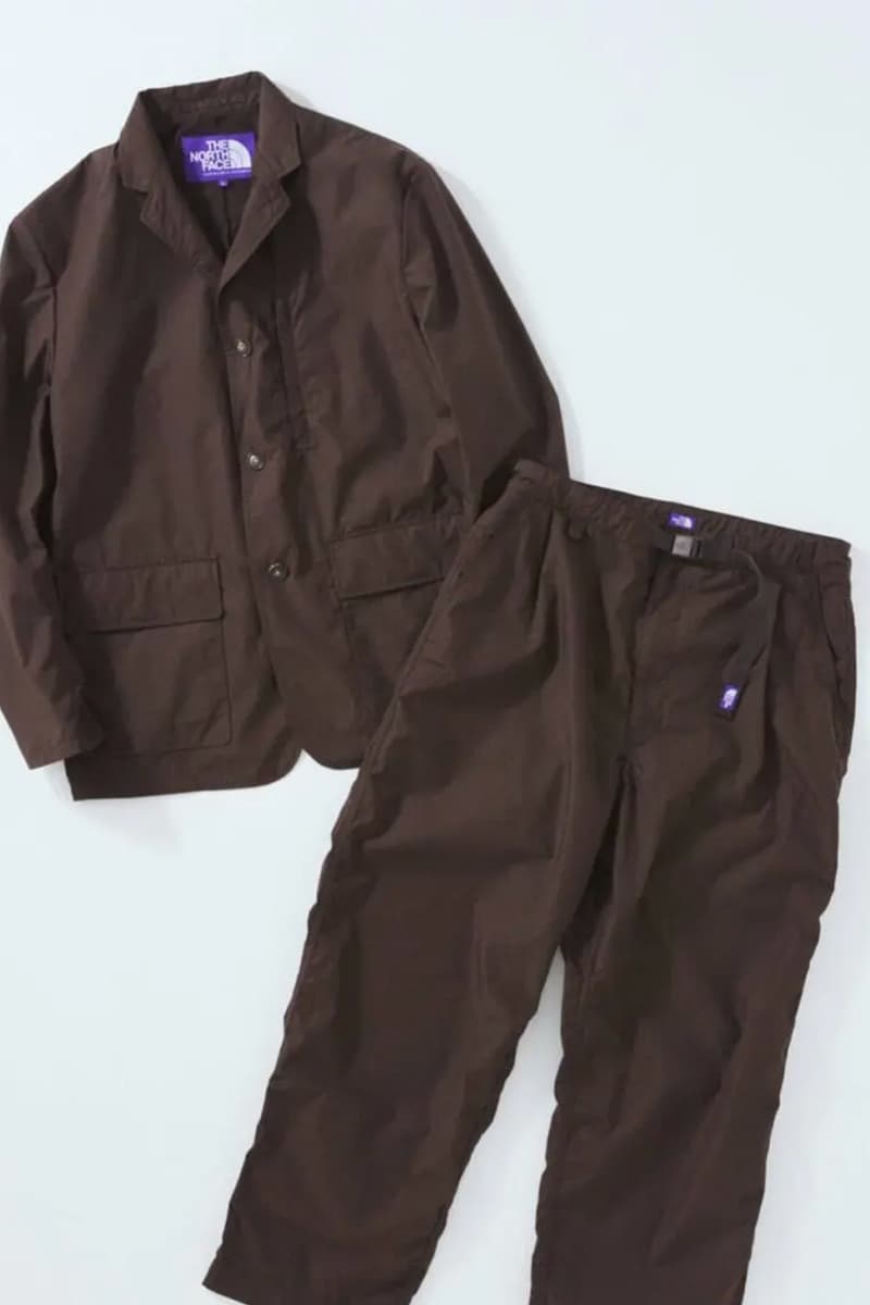 JOURNAL STANDARD Teams up With The North Face Purple Label for a Special Edition FW25 Collaboration 65/35 field jacket berkeley jacket bayehead cloth fabric