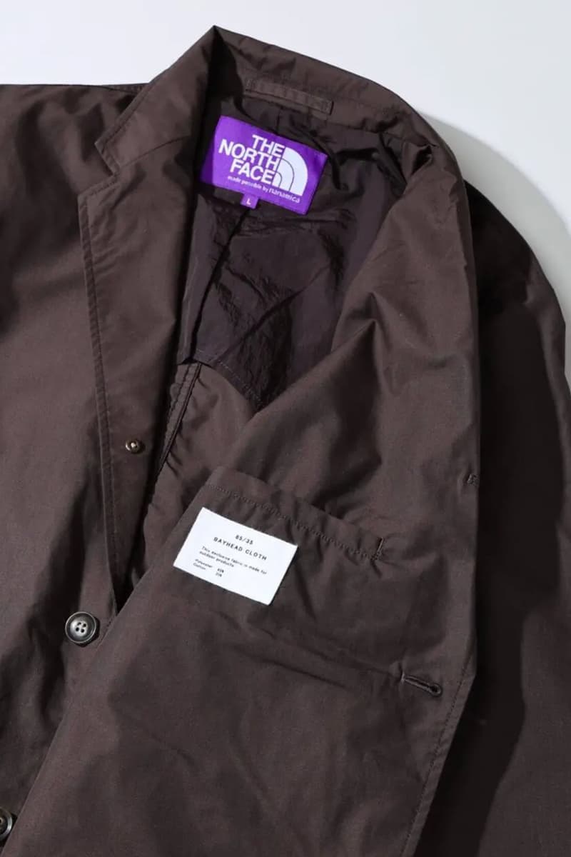 JOURNAL STANDARD Teams up With The North Face Purple Label for a Special Edition FW25 Collaboration 65/35 field jacket berkeley jacket bayehead cloth fabric