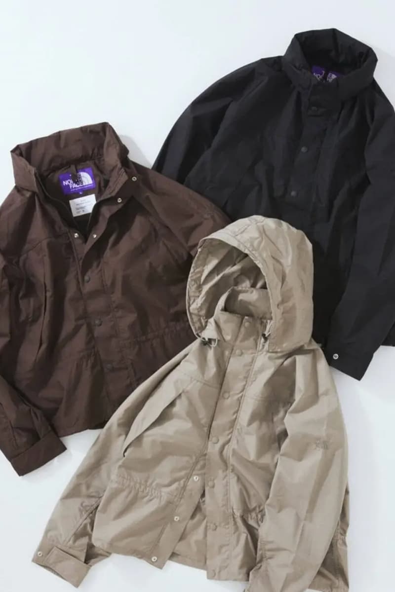 JOURNAL STANDARD Teams up With The North Face Purple Label for a Special Edition FW25 Collaboration 65/35 field jacket berkeley jacket bayehead cloth fabric