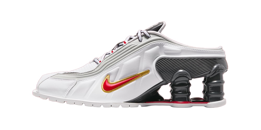 Official Look at the Upcoming Martine Rose x Nike Shox MR4 Mule