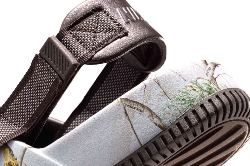  Nike Calm Mule Arrives in "Light Blue Realtree" velvet brown IB2455-201 clog mule shoe relaxation