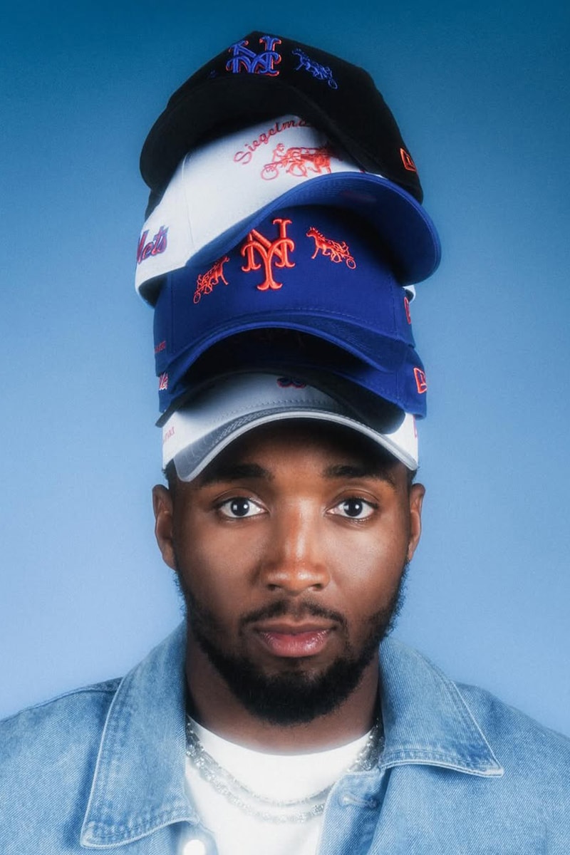Donovan Mitchell Is a Mets Fan in New Siegelman Stable Collab new york release info new era hats drop price headwear mlb citi field 