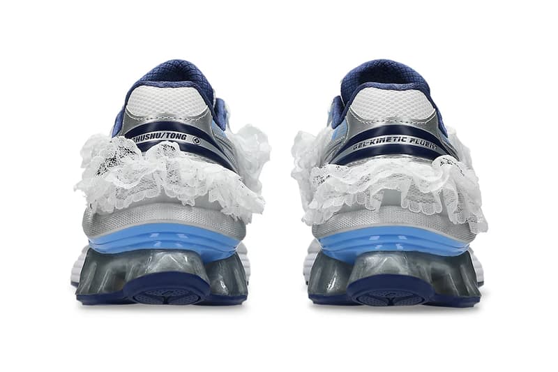 SHUSHU/TONG x ASICS GEL-KINETIC FLUENT “White/Dive Blue” 1203A822-101 "Blue Expanse/Monaco Blue" 1203A822-400 Release Info