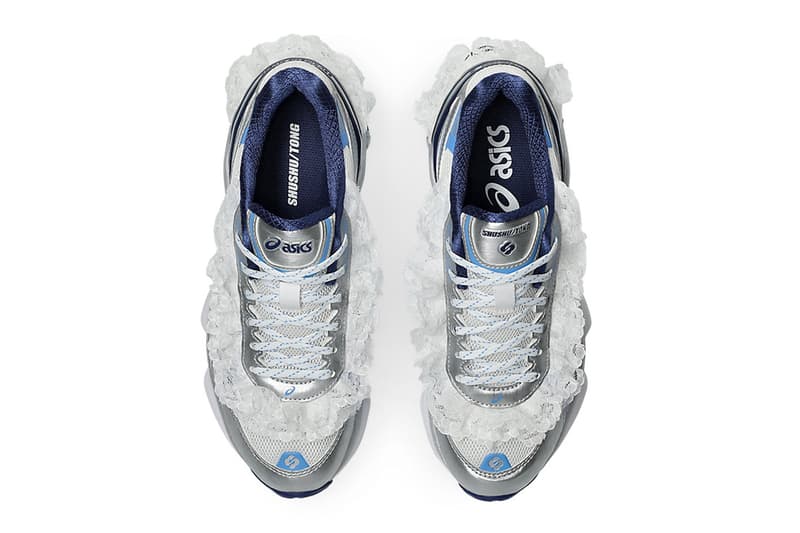 SHUSHU/TONG x ASICS GEL-KINETIC FLUENT “White/Dive Blue” 1203A822-101 "Blue Expanse/Monaco Blue" 1203A822-400 Release Info