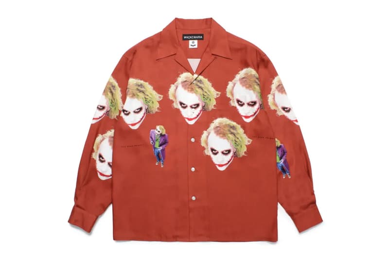 The Dark Knight WACKO MARIA fall winter fw 25 collaboration Collection Release Info