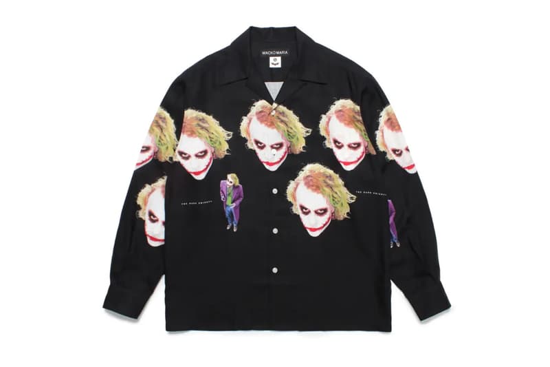 The Dark Knight WACKO MARIA fall winter fw 25 collaboration Collection Release Info