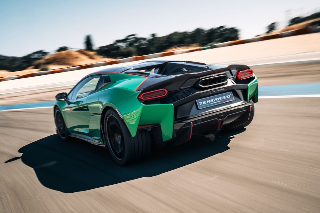 Lamborghini Temerario 於 Estoril 賽道進行 Hypedrive 試駕