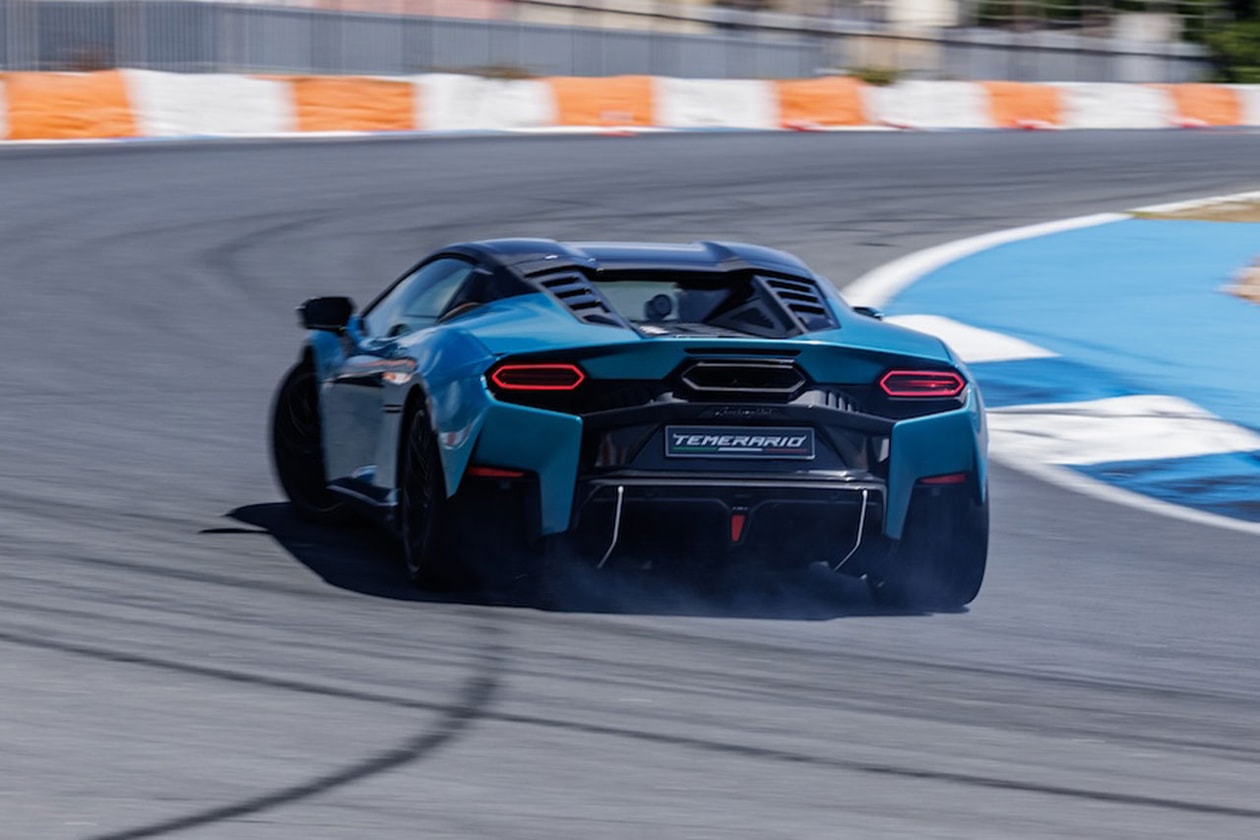 Lamborghini Temerario 於 Estoril 賽道進行 Hypedrive 試駕