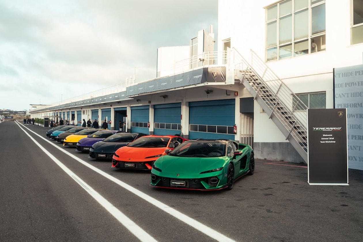 Lamborghini Temerario 於 Estoril 賽道進行 Hypedrive 試駕
