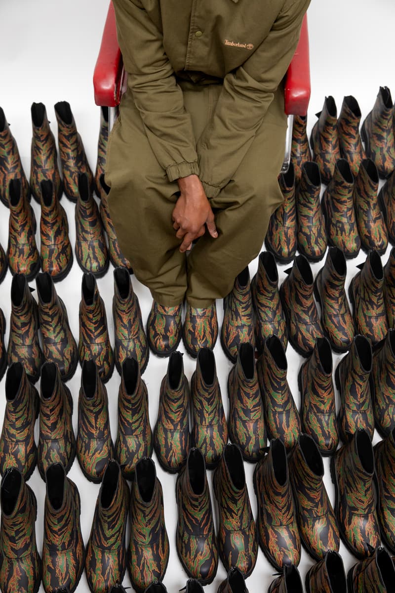 SOLDIER Timberland 'THE TIGER' 6-Inch Zipper-Boot Release art artworks
