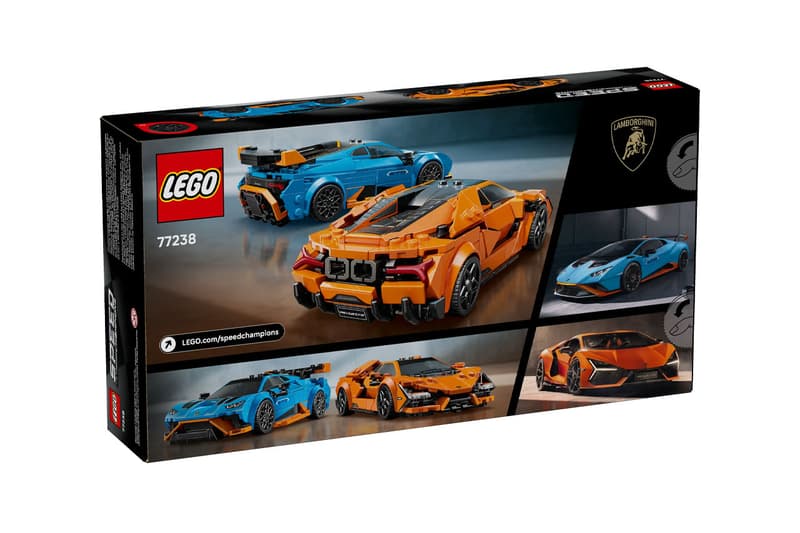 LEGO x Lamborghini Revuelto Huracán STO Speed Champions Set Release Info
