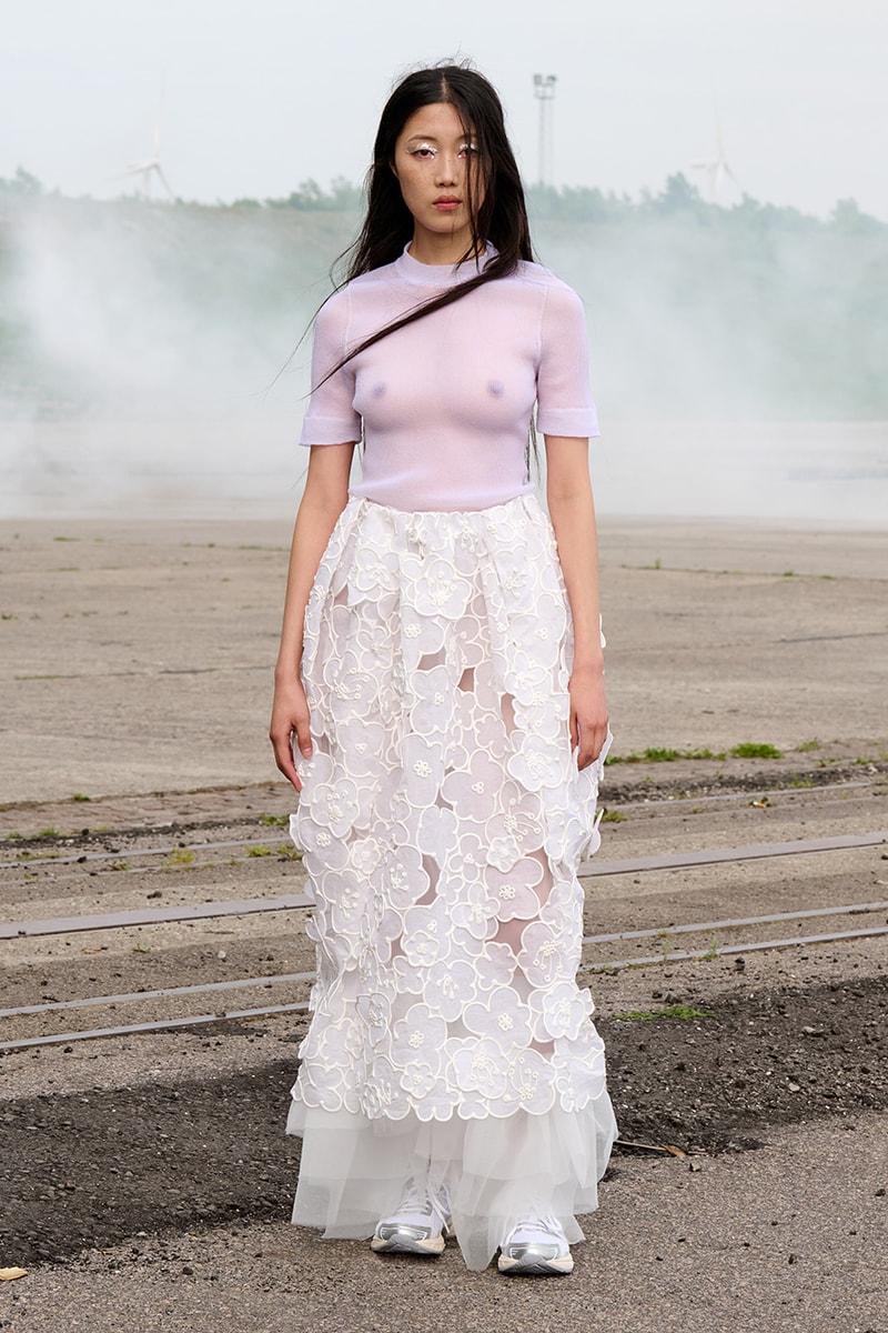 Cecilie Bahnsen 10 Year Anniversary Collection "Hana-Bi" Runway Lookbook Info Copenhagen Fashion Week