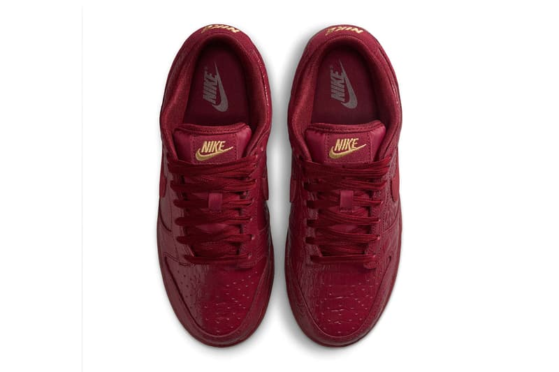 Nike Dunk Low Crocodile team Red HV4388-600 Release Info