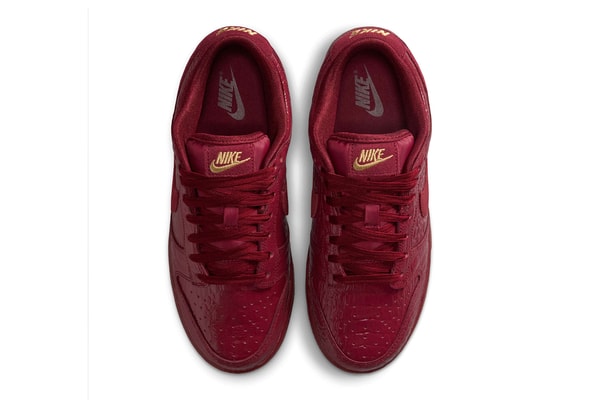 Nike Dunk Low Crocodile team Red HV4388-600 Release Info