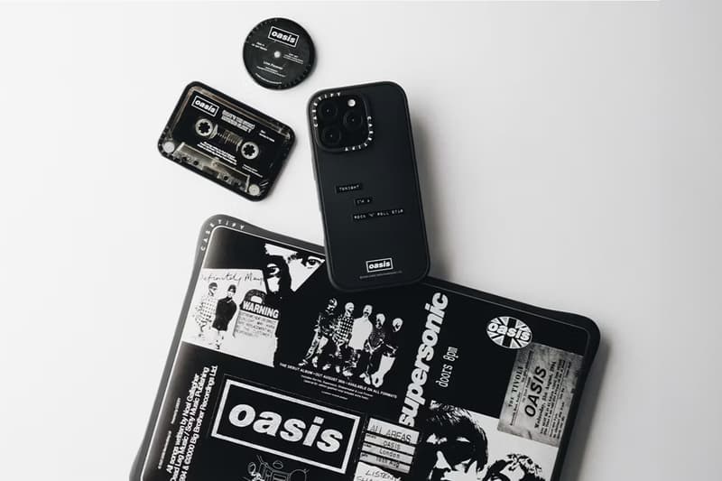 Oasis CASETiFY Collection Release Info