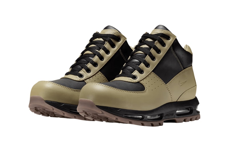 Nike’s ACG (All Conditions Gear) Air Max Goadome is re-released on Nike.com in "Black/Sesame/Neutral Olive". 