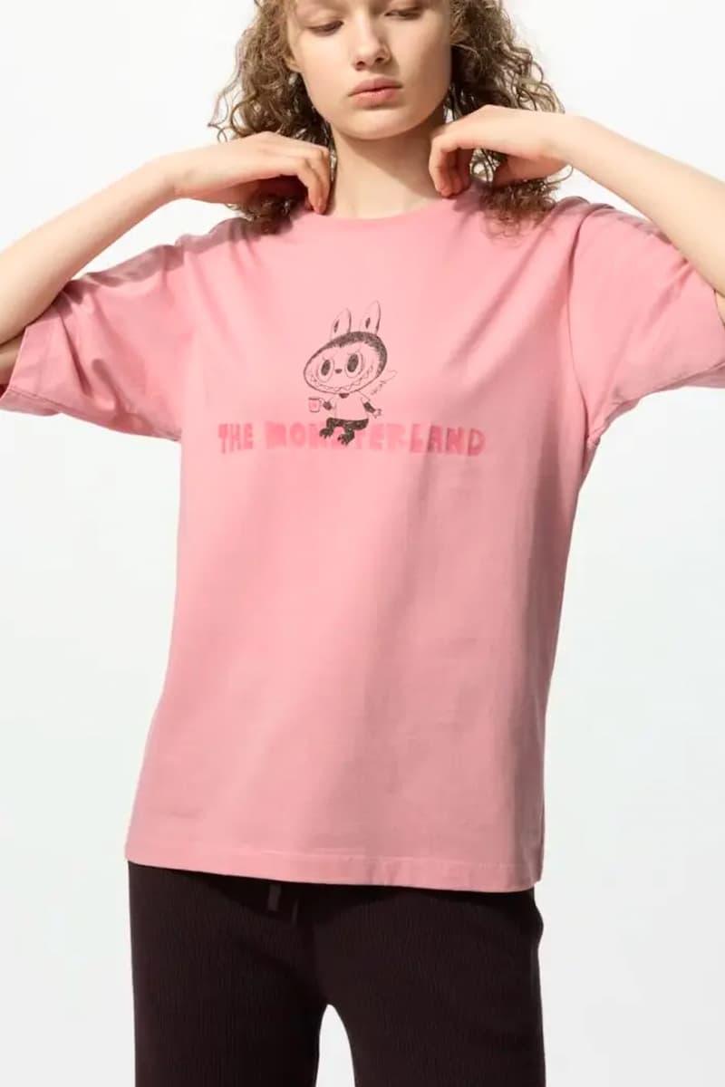 UNIQLO UT and POP MART Unite for "The Monsters" Collection zimomo labubu kasing lung toys collaboration collab