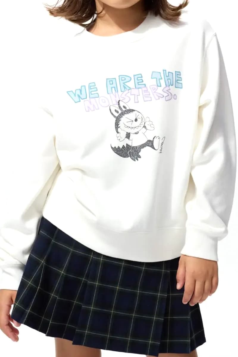 UNIQLO UT and POP MART Unite for "The Monsters" Collection zimomo labubu kasing lung toys collaboration collab