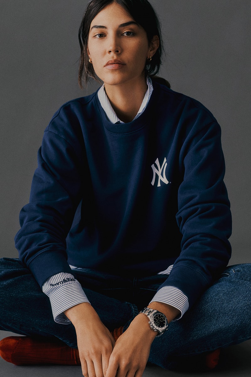 47 Sporty and Rich new york Yankees Collaboration collection Second Drop Release Info